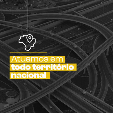 Atuamos em todo o território nacional